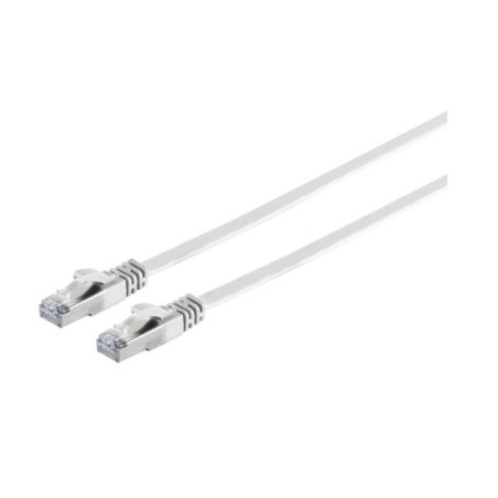 Buy MicroConnect U/UTP CAT6A 10M White Flat Cable - High-Speed Performance & Superior Durability!